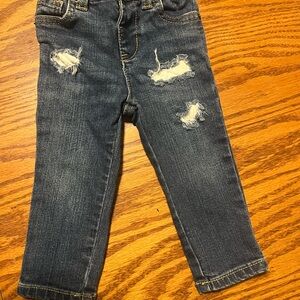SKINN Kids Blue Distressed Jeans